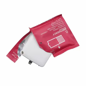 Cargador <span class=keywords><strong>Portátil</strong></span> Desechable de 2000 mAh, <span class=keywords><strong>Mini</strong></span> Cargador de Un Solo Uso para Teléfono, Tipo C - Product Image 3