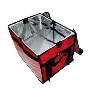 Caja Térmica Impermeable de 62L para Entrega de Pizza, con Aislamiento de Aluminio, Bolsa para Motocicleta, Portátil para Comida para Llevar - Product Image 3