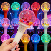 Bâton lumineux portable en forme de cœur, rechargeable par USB, avec logo personnalisé, idéal pour les concerts, les fêtes, les événements, les fans - Vente chaude