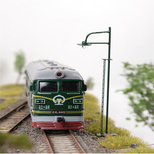 10 Piezas de Lámparas LED Blancas Cálidas Vintage para Modelos de Trenes Escala OO TT HO 1:87, Farolas - Product Image 1