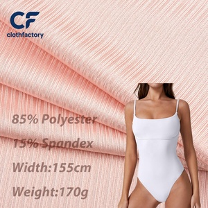 Tissu en polyester brossé tricoté en chaîne pour vêtements <span class=keywords><strong>de</strong></span> sport, maillots <span class=keywords><strong>de</strong></span> <span class=keywords><strong>bain</strong></span>, bikinis, tissus <span class=keywords><strong>de</strong></span> <span class=keywords><strong>bain</strong></span>, matière extensible à séchage rapide - Product Image 1