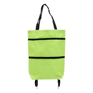 Carrito de compras portátil con ruedas, bolsa grande vertical, impermeable, plegable, para compras en el supermercado - Product Image 5