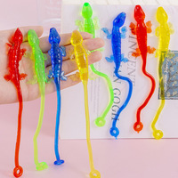 Vente en gros de geckos muraux extensibles et collants, jouets sensoriels anti-stress, articles de fête fantaisie en vrac, direct usine
