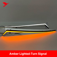 Pour Toyota Corolla (E210) 2019-2025, bande lumineuse LED ABS pour calandre avant centrale, style Raptor, accessoires extérieurs de voiture