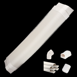 HVAC Công Cụ Ống Dẫn Thông Minh Fan Vent Media Slim <span class=keywords><strong>Duct</strong></span> Bìa Ductless Mini <span class=keywords><strong>Split</strong></span> AC Bơm Nhiệt Hệ Thống - Product Image 2