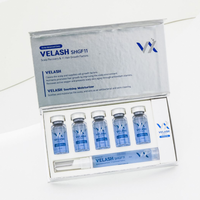Serum Ampul Pemutih Wajah & Leher Velash SHGF11 Anti-Aging dengan Kolagen Peptida untuk Perawatan Rambut Profesional