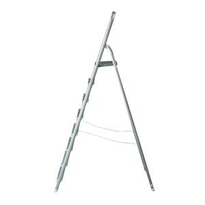 Échelle domestique multi-étagères en aluminium, pliable, avec main courante de sécurité, personnalisable, directement de l'usine - Product Image 2