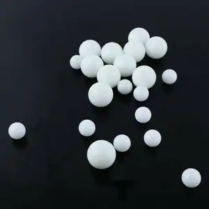 精密聚氧甲基塑料实心球POM公制球11毫米-20毫米白色
