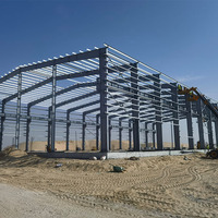 Kit de structure en acier fabriqué en Chine pour grange, ferme, entrepôt, atelier – Bâtiment préfabriqué en acier léger à faible coût