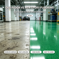 Mortier époxy coloré pour carrelage, application facile, étanche, pour la rénovation des sols de cuisine et de salle de bain