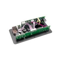 Haut-parleur à affichage LED 100W avec carte amplificateur Bluetooth Module lecteur MP3 32 Go de mémoire et module vocal sonore à tige de traction en fer