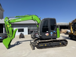 Excavateurs Hitachi ZX75UR de 6 tonnes d'occasion d'origine japonaise, en bon état, pelleteuse d'occasion à composants centraux, moteur - Product Image 2