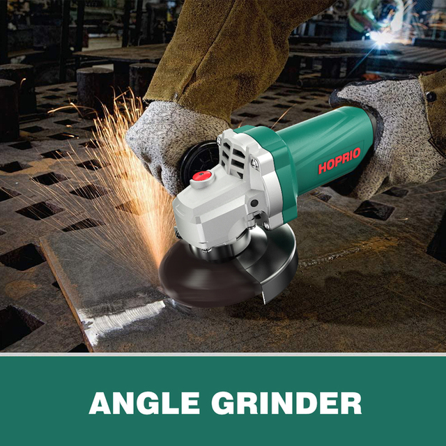 1050W Professional Electric DIY Power Tools 4-inch 100mm BLDC Motor 12000 Rpm AC Corded Brushless Angle Grinder