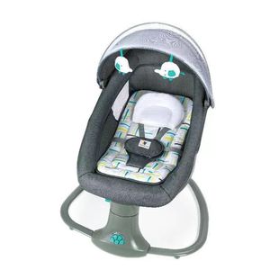 Chaise berçante électrique pour bébé Mastela, Bluetooth, balançoire automatique, inclinable, pliable, avec télécommande, apaisante pour les nouveau-nés de 0 à 24 mois - Product Image 5