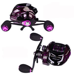 Rueda de <span class=keywords><strong>pesca</strong></span> de agua salada 12BB, carrete de baitcasting, freno magnético, fundición trasera, carrete de <span class=keywords><strong>surfcasting</strong></span>, carrete de <span class=keywords><strong>pesca</strong></span> - Product Image 1