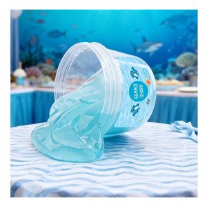 Divertido y Educativo Set de Slime y Plastilina Kawaii DIY, Kit de Juguetes Creativos para Niños, Venta al por Mayor de Fábrica, Proyecto Esponjoso Colorido - Product Image 4