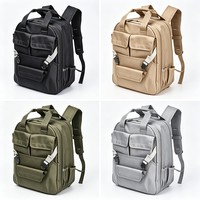 Nouveau sac à dos à outils à 51 poches, sac à outils robuste avec pochette pour ordinateur portable, sac à dos d'électricien, organisateur de rangement parfait pour tous les équipements