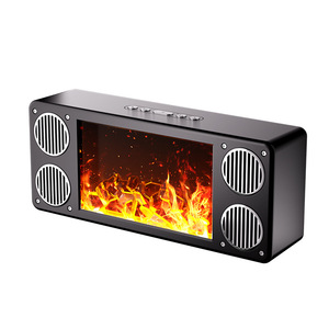 Altavoz Flame Player Home Flame Fireplace con luz LED de colores y subwoofer de sonido envolvente para uso en interiores - Product Image 2