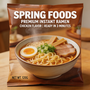 Nouilles instantanées ramen faibles en sodium, prêtes à consommer, vente en gros - Product Image 3