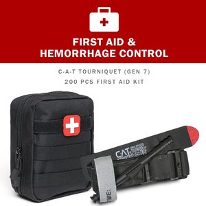 Vente en gros Sac d'urgence tactique d'extérieur Sac de traumatologie Kit de survie tactique Sac à dos pour le camping - Product Image 4