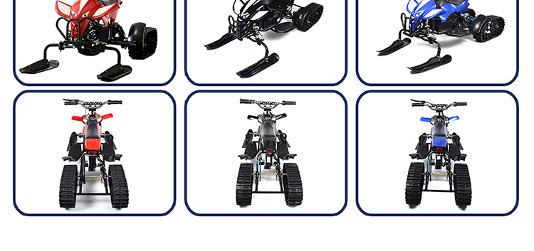 2021 New Winter Snow ATV Scooter/Snow ski Bike/Snow racer