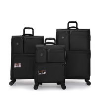 Ensemble de valises Goby London Oxford légères, modernes et luxueuses, avec roulettes pivotantes à 4 roues, cadre en aluminium, imperméables