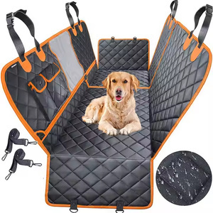 Penutup Kursi Mobil Anjing 6-in-1 Tahan Air untuk Mobil <span class=keywords><strong>SUV</strong></span>, Pelindung Bagasi dengan Motif Hewan untuk Kucing dan Anjing HW - Product Image 1