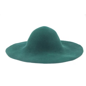 Sombreros de fieltro de cubo para hombre y mujer, sombreros de fieltro de lana para otoño e invierno, capucha de ala ancha, sombreros artesanales, tocados, sombrero de bloque, cuerpo Base - Product Image 4