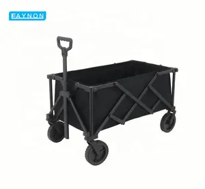 Eaynon Outdoor Inklapbaar Strand Winkelen Opvouwbare Trolley Vouwwagen Kampeerwagentjes