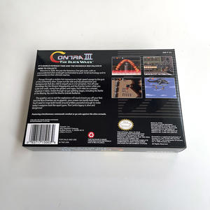 Contra III <span class=keywords><strong>3</strong></span> the Alien Wars (risparmio batteria) USA/ NTSC versione 16bit per Console per videogiochi cartuccia per SNES - Product Image 2