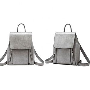 Outdoor Travel Unisex Vintage Women <b>Backpack</b> Leather Travel Hand Shoulder Bag - Product Image 3