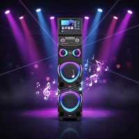 H2210 Nouveau haut-parleur karaoké portable avec grand écran HD, Bluetooth puissant, WiFi, son HIFI, système audio tout-en-un