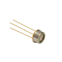 TO46 254NM Detector UV GaN Fotodiodo Llama y LED receptores UV