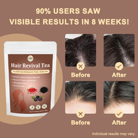 [Te Crecimiento Y Cuidado Del Cabello] Herbe aromatisée santé Te Revitalizante Capilar Fortalece El Cabello Cabello Suave Reparado