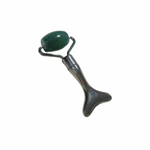 New Jade <b>Roller</b> Facial <b>Massager</b> Natural Green Aventurine <b>Roller</b> Facial <b>Massager</b> - Product Image 1