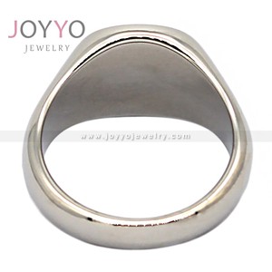 Personalized Stainless Steel Fashion Ring High Quality Refined Stainless Steel Round Ring for Women Men <strong>Simple</strong> <strong>Jewelry</strong> - Product Image 6