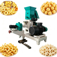 Populaire 	 Machine à Snacks en Forme de Serpent en Maïs Soufflé 	 Petite machine extrudeuse de snacks à base de maïs 	 Machine à extruder le riz