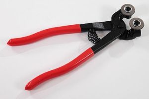 <span class=keywords><strong>Pince</strong></span> <span class=keywords><strong>à</strong></span> mosaïque <span class=keywords><strong>à</strong></span> double rouleau de 8 pouces, lames en acier, poignée antidérapante, <span class=keywords><strong>pince</strong></span> <span class=keywords><strong>à</strong></span> verre de haute qualité, OEM 55 #   Acier - Product Image 4