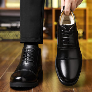 Zapatos de Vestir Elegantes para Hombre, de Cuero Genuino, con Aumento de Altura, Parte Superior de Malla, Ligeros, para Bodas y Fiestas, Venta al Por Mayor - Product Image 5