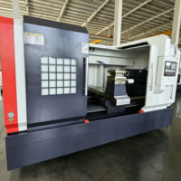 Torno CNC Horizontal de Cama Plana CK61125 Nuevo, de Alta Resistencia para Torneado de Metal, Máx. Swing 1250mm con sistema /GSK