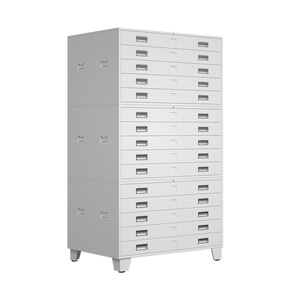 Armoire à plans d'ingénierie, armoire à tiroirs pour plans, armoire à cartes, armoire de rangement pour dessins - Product Image 1