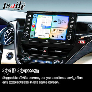 Lsailt แอ็ปเปิ้ลคาร์เพลย์ไร้สายแอนดรอยด์มัลติมีเดียอินเตอร์เฟสสำหรับ Camry V8โตโยต้า2018-2022รวมแอนดรอยด์อัตโนมัติ YouTube - Product Image 5