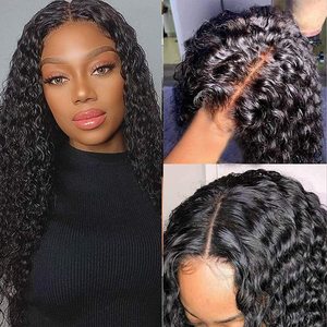 Parrucca del merletto della parte 13x5x1 <span class=keywords><strong>T</strong></span> dell'<span class=keywords><strong>onda</strong></span> Pre pizzicata fornitore dei capelli umani di alta qualità con i capelli del bambino - Product Image 2