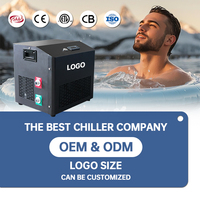 1/2 Hp ozone froid plongeant refroidisseur d'eau refroidisseur de bain de glace avec filtre pour équipement de refroidissement 220v composant de noyau de pompe