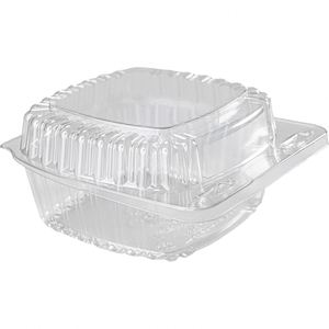 Envase Transparente Desechable de Plástico PP para Alimentos, con Cierre a Presión, para Panadería, Sushi, Pizza, Ensalada, Pastel, Sándwich - Product Image 3