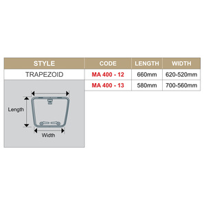 Atlas Hatches Cover 14' - 18' 60'' - 90'' Polyester Marine Grade For Boat Replacement Repair - Product Image 3