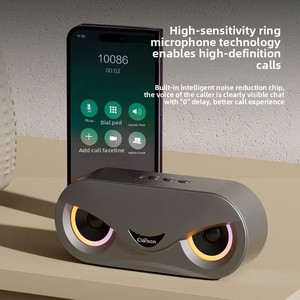 Enceinte <span class=keywords><strong>Colson</strong></span> M6 pour V5.3, étanche IPX4, sans fil, portable <span class=keywords><strong>de</strong></span> bureau, subwoofer haute puissance, éclairage LED RGB, avec lecteur <span class=keywords><strong>de</strong></span> carte - Product Image 2