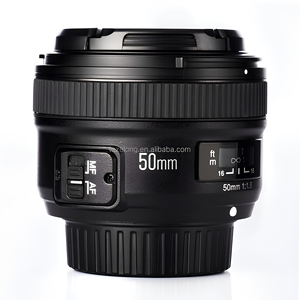 Pour <span class=keywords><strong>objectif</strong></span> d'appareil photo <span class=keywords><strong>Nikon</strong></span> YONGNUO YN 50mm F1.8 MF YN 50mm F/1.8 AF ouverture d'<span class=keywords><strong>objectif</strong></span> mise au point automatique pour appareil photo <span class=keywords><strong>Nikon</strong></span> YN50MM - Product Image 1