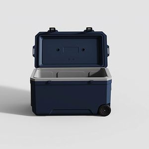 Custom Wholesale Price 120L Large Capacity Modern Outdoor Camping & Fishing Cooler with <b>Wheels</b> Insulated for Food & Cans - Product Image 3