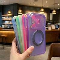 Étui de protection pour iPhone 18 Pro Max avec support rotatif à 360 degrés, résistant à la saleté et aux chocs, procédé IMD 2-en-1